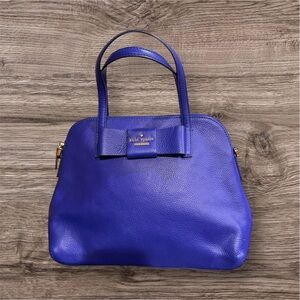 Kate Spade Royal Blue Satchel shoulder bag